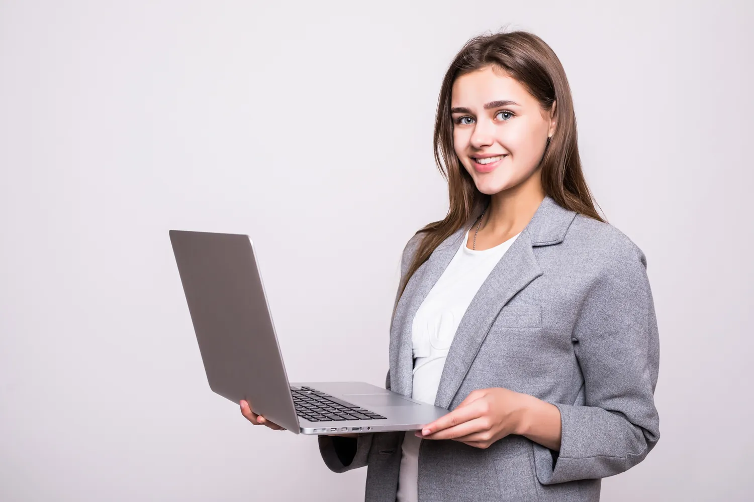 Marketing leader running a CMO outreach workflow on a laptop