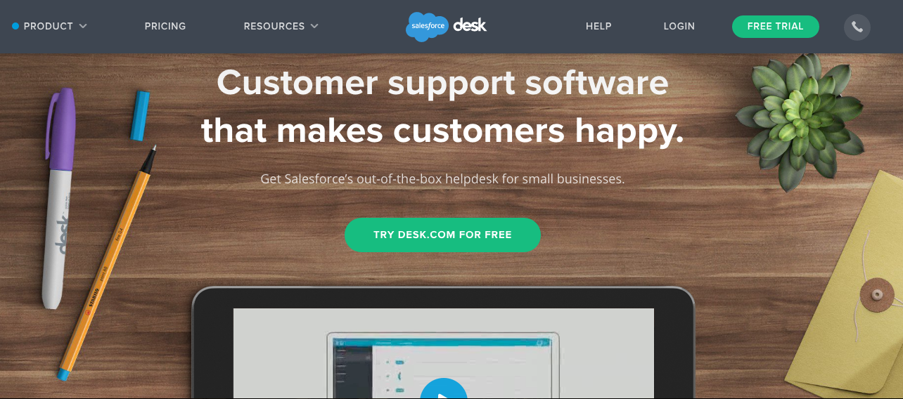Salesforce Help Desk Software