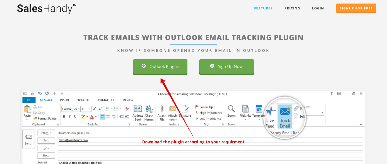 Outlook-Email-Tracking