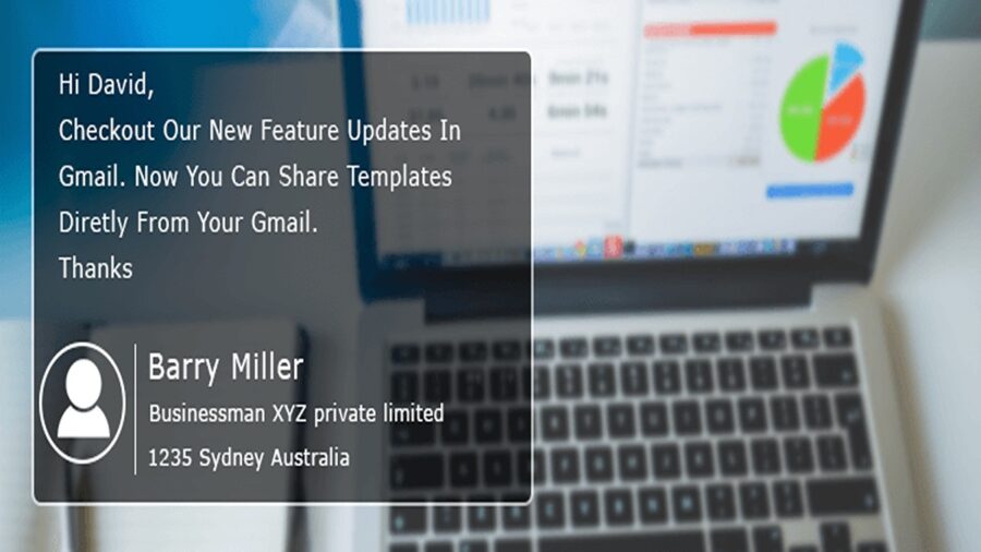 create impressive email signature