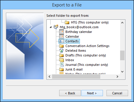 How to export contacts from gmail 9