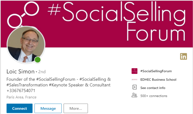 Linkedin Influencer Loic Simon