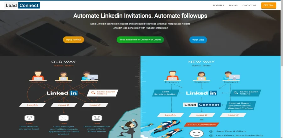 LeadConnect Screenshot