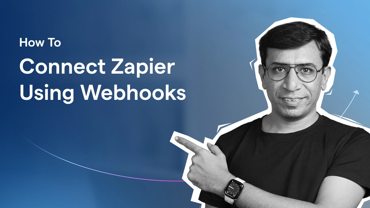 Connect SalesHandy with any App to Zapier using webhooks