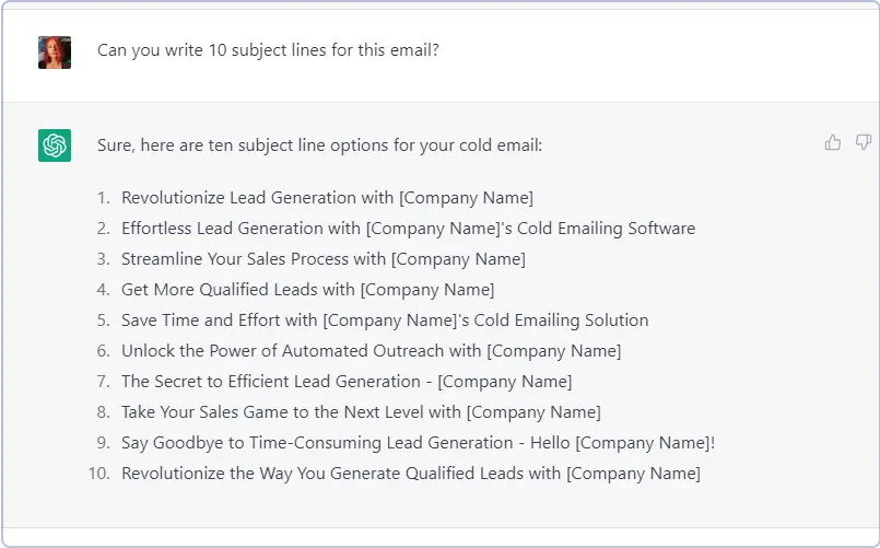 How to Write Cold Emails Using ChatGPT? (20+ Prompts)