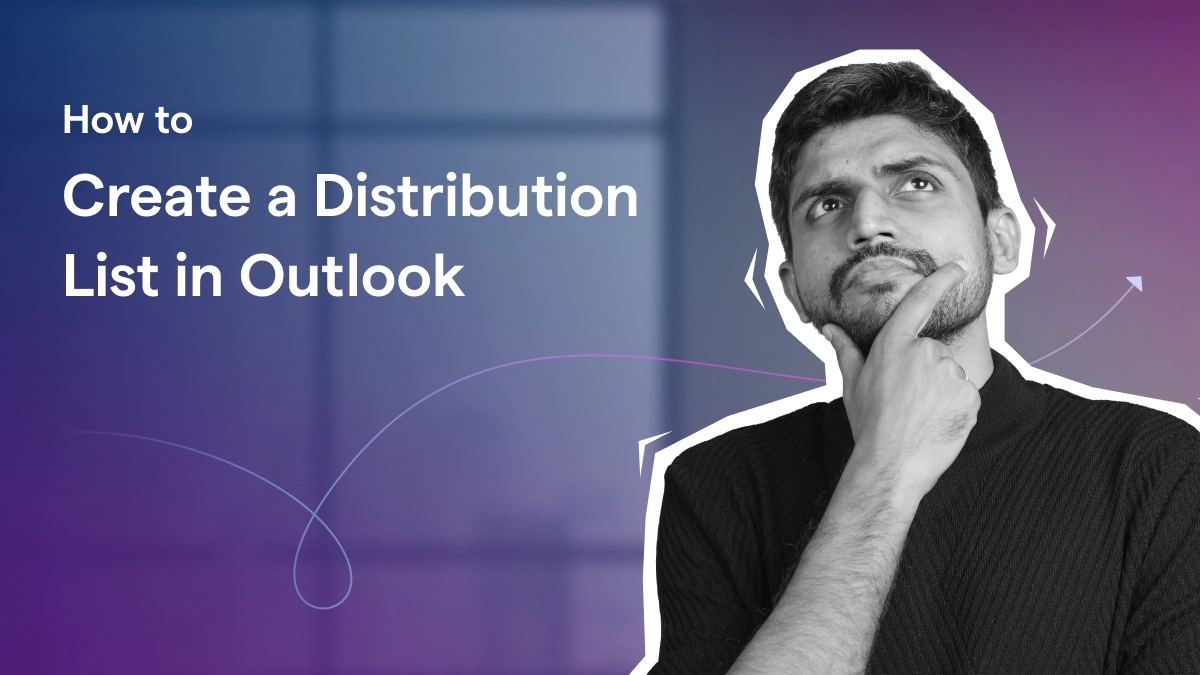 How to Create a Distribution List in Outlook