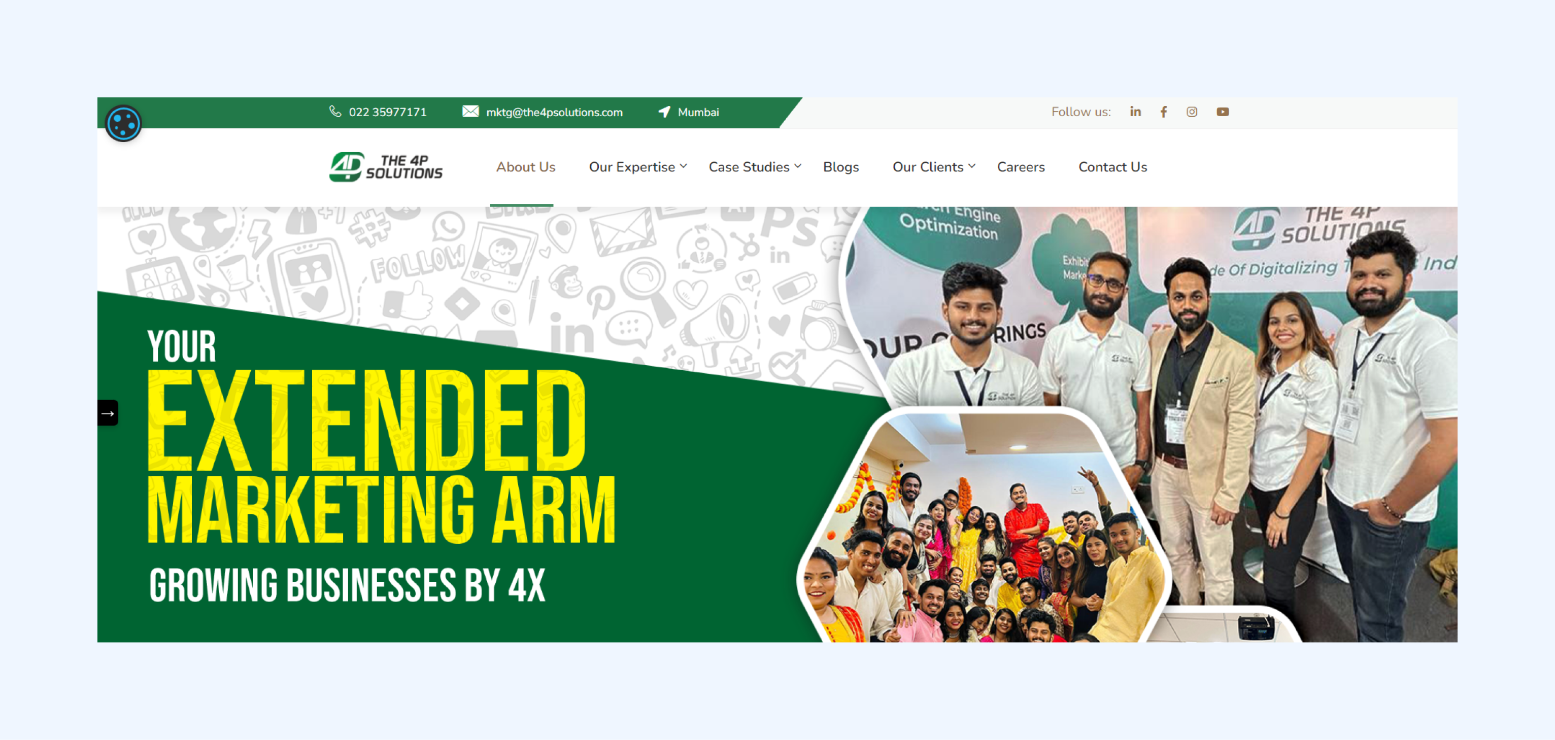 The 4P Solutions - lead gen in india