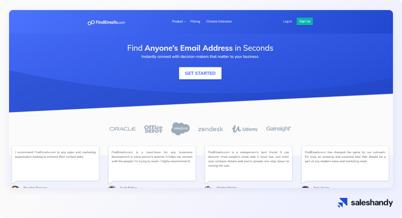 FindEmails.com is an email finding tool.