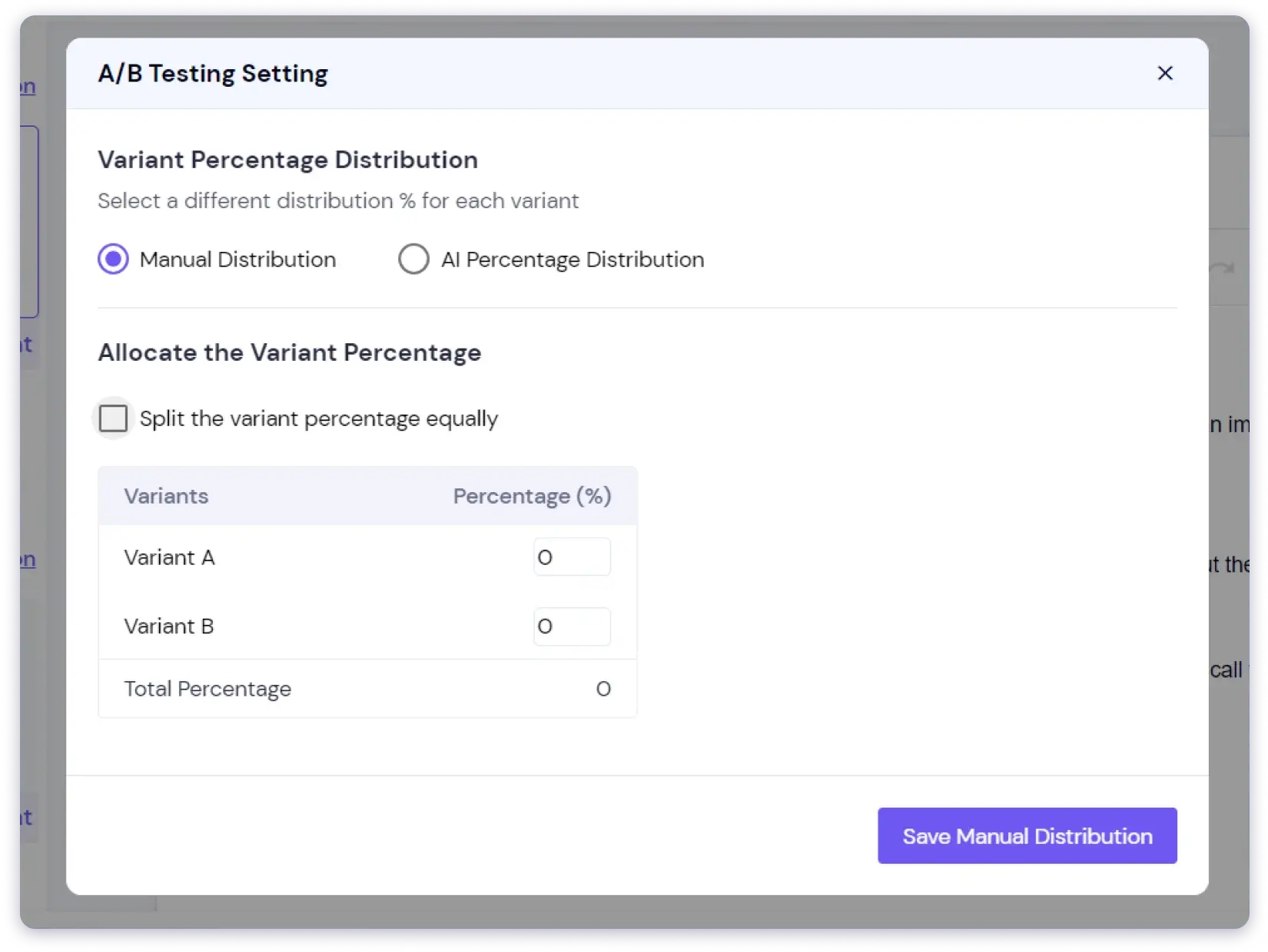 A/B testing in Smartlead