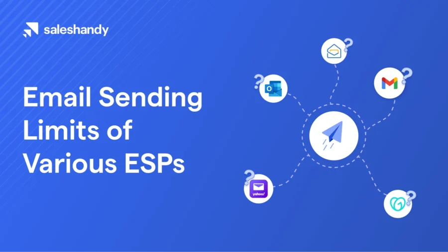 email sending limits of different email service providers