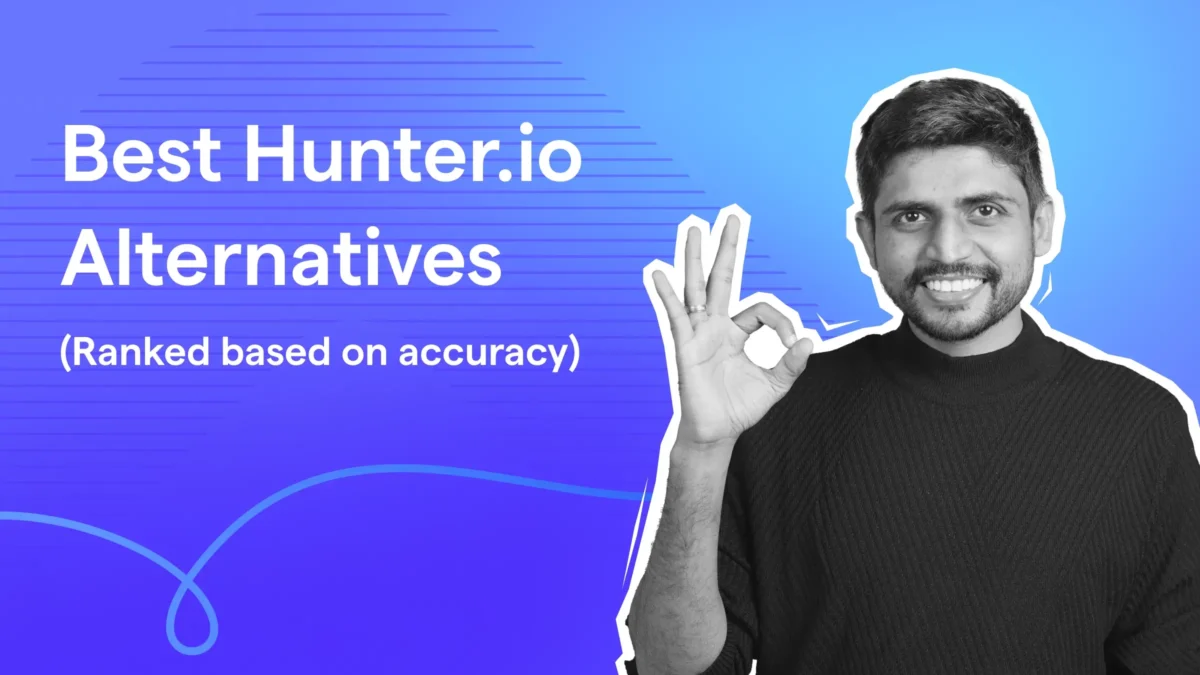 Best Hunter.io Alternatives (Ranked based on accuracy)
