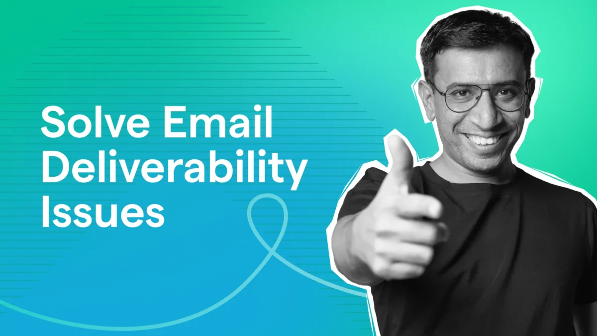 Solve email deliverability issues