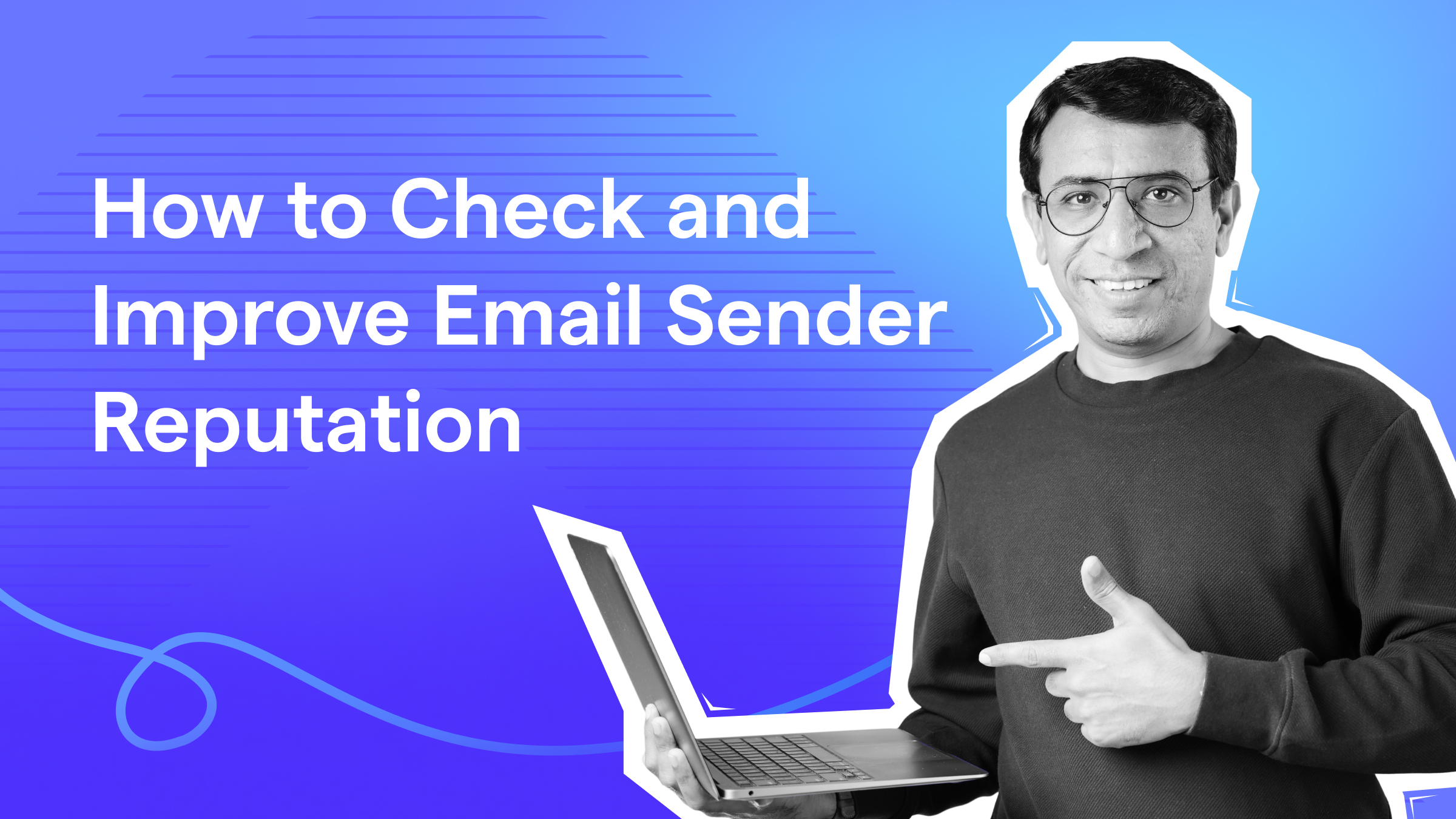 Your email sender reputation decides whether your emails land in inboxes or spam. In this blog, I'll show you how to check and improve it!
