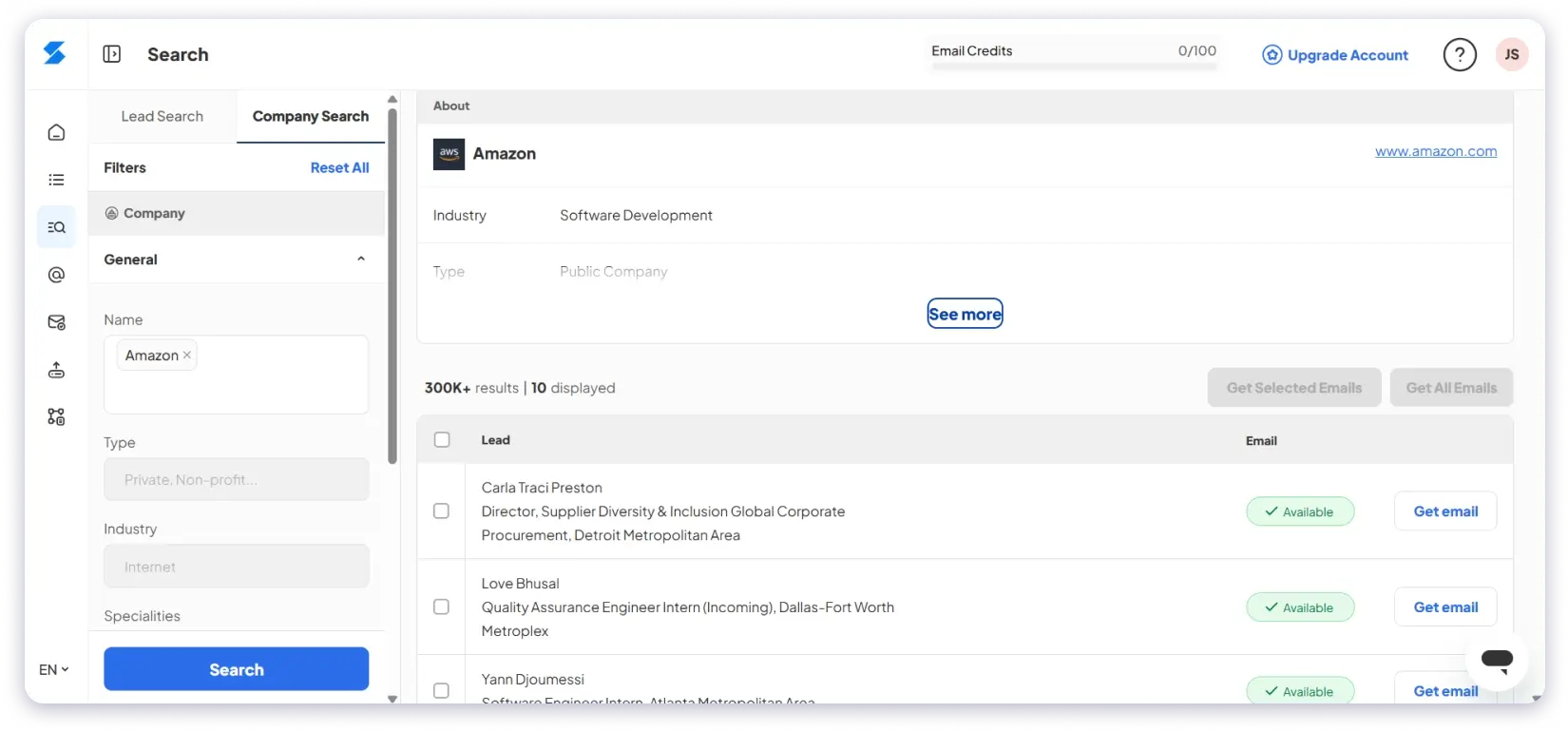 Skrapp the best LinkedIn email lookup tool