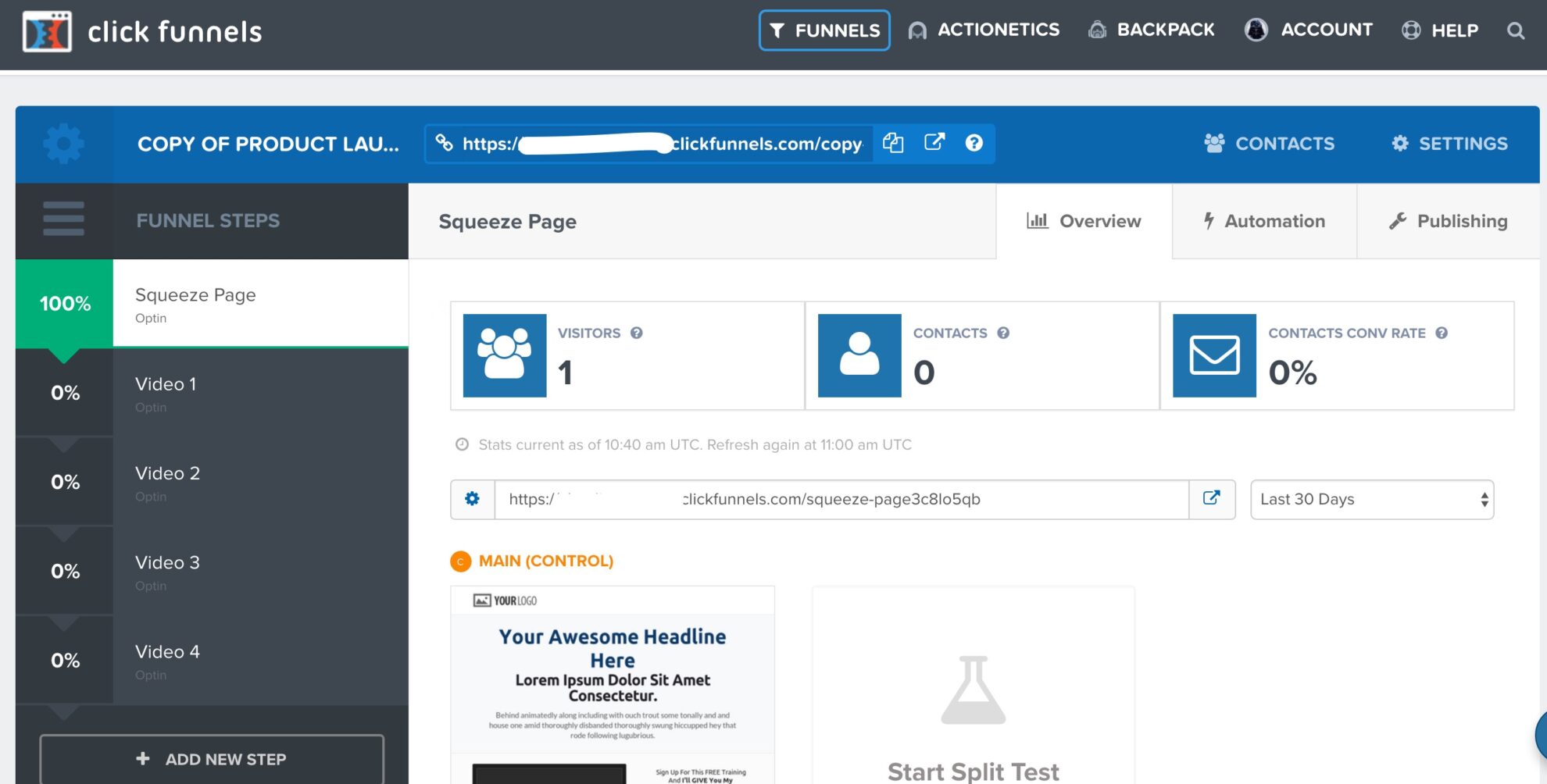 Clickfunnels the lead generation tool for optimizing landing pages