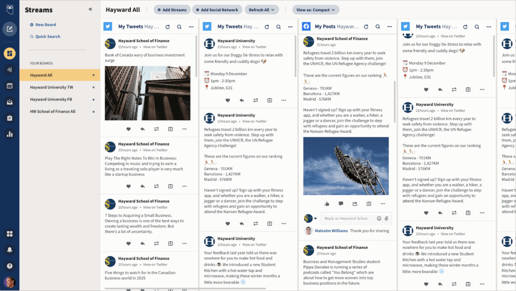 HootSuite lead generation tool