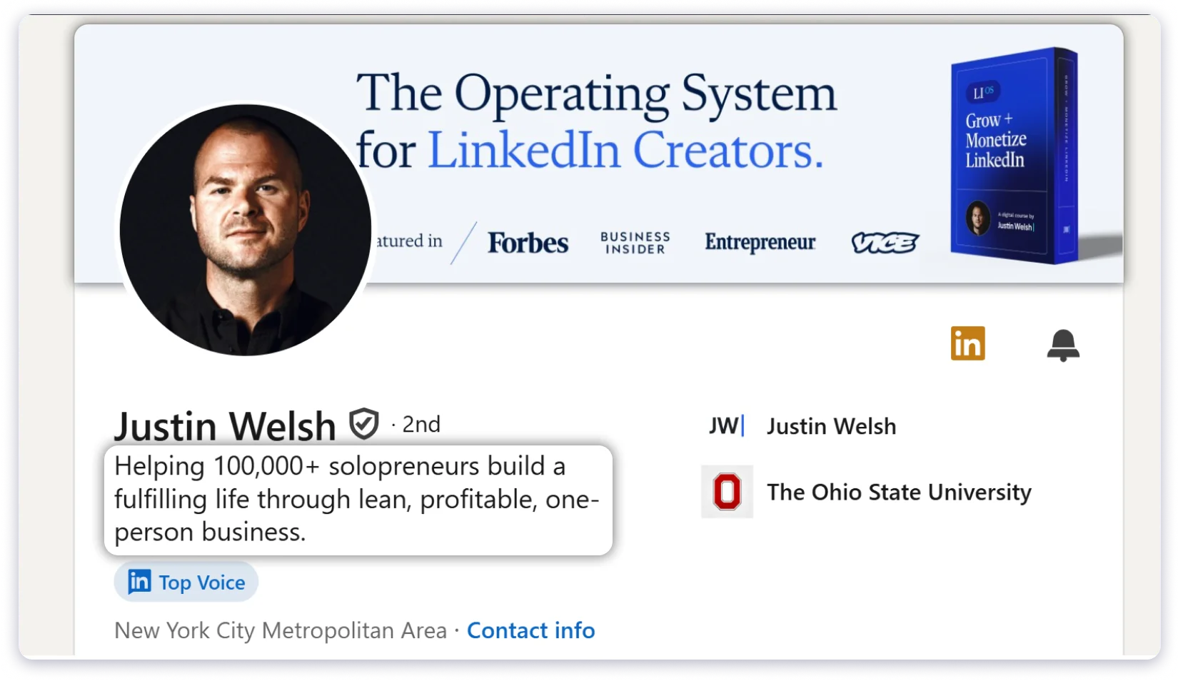 Linkedin Profiel