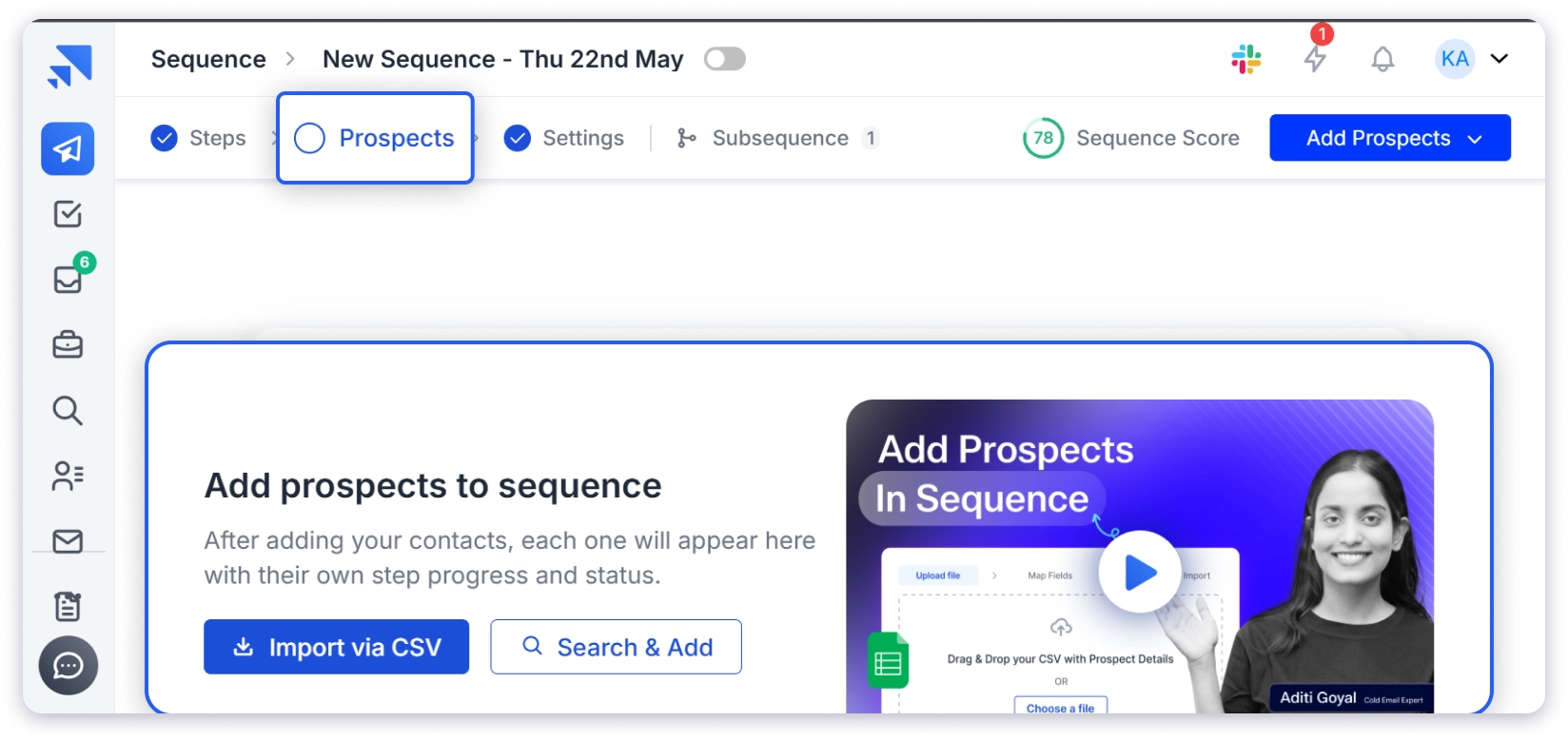 create cold email drip campaign