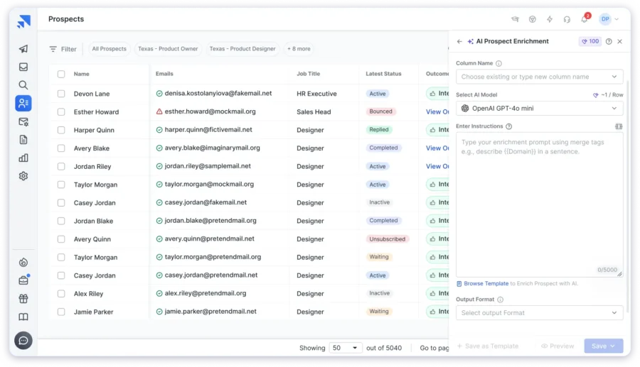 AI prospect enrichment