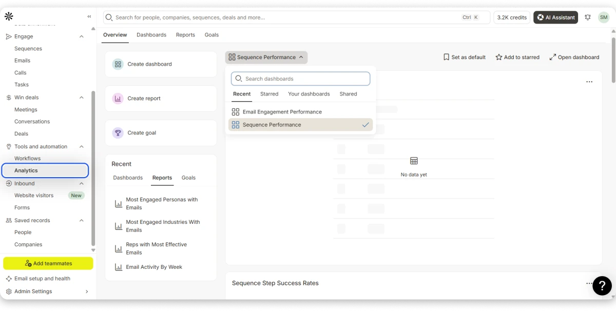 Apollo's Analytics Feature 