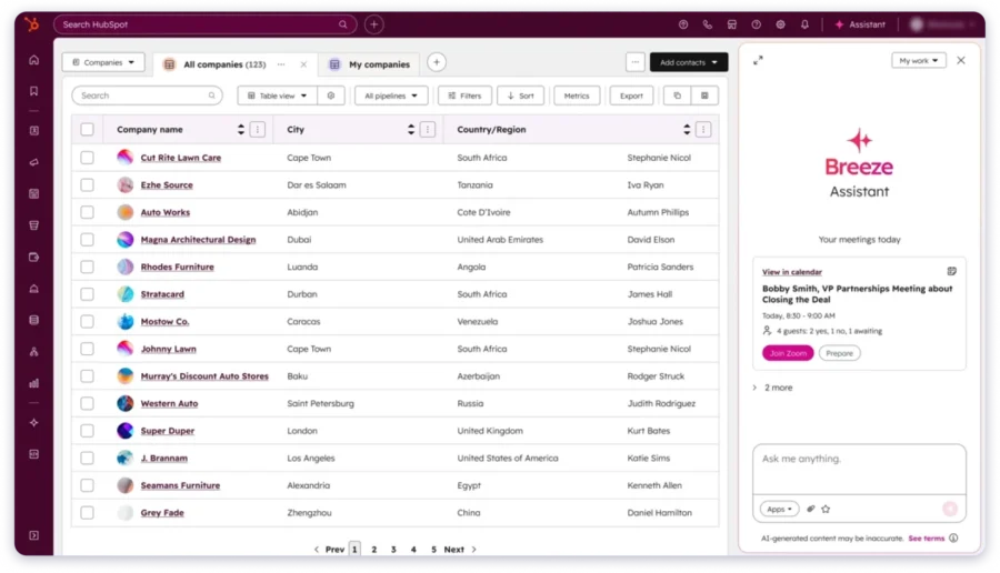 Breeze Intelligence Tool