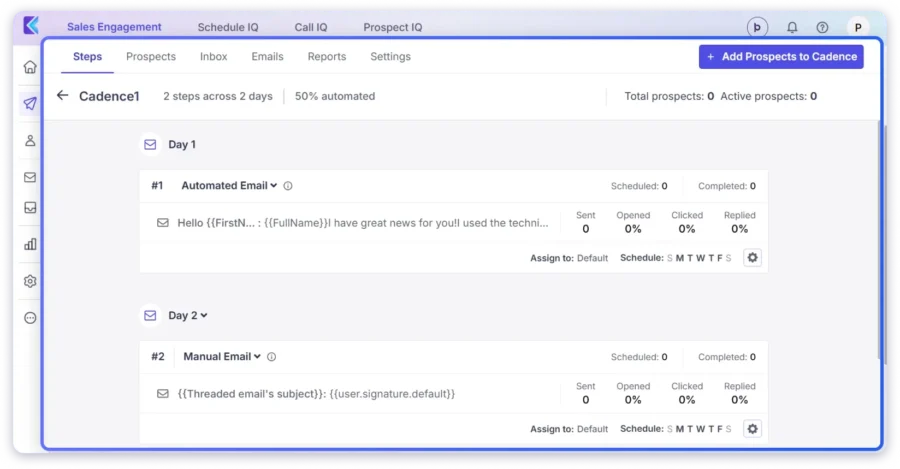 Klenty a email outreach tool