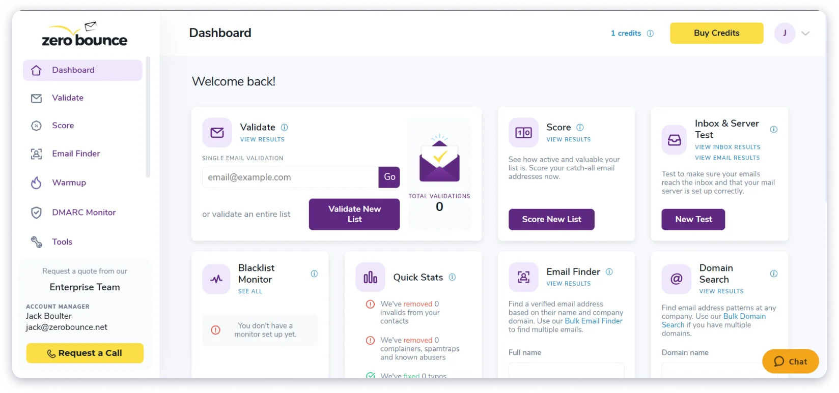 ZeroBounce Email Verifier