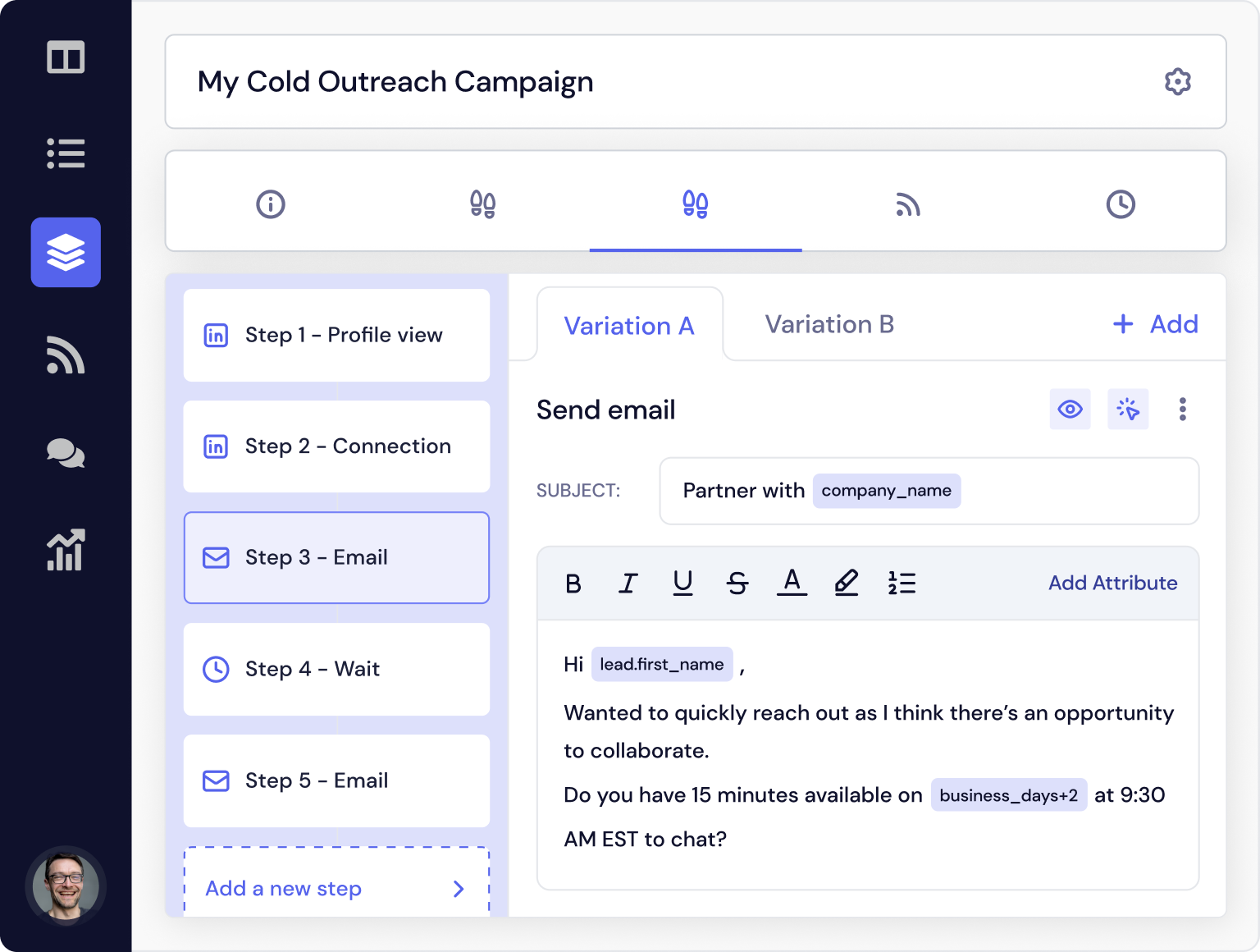 QuickMail Dashboard