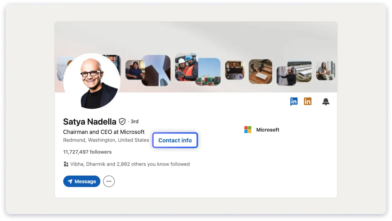 Find CEO Email Address from LinlkedIn