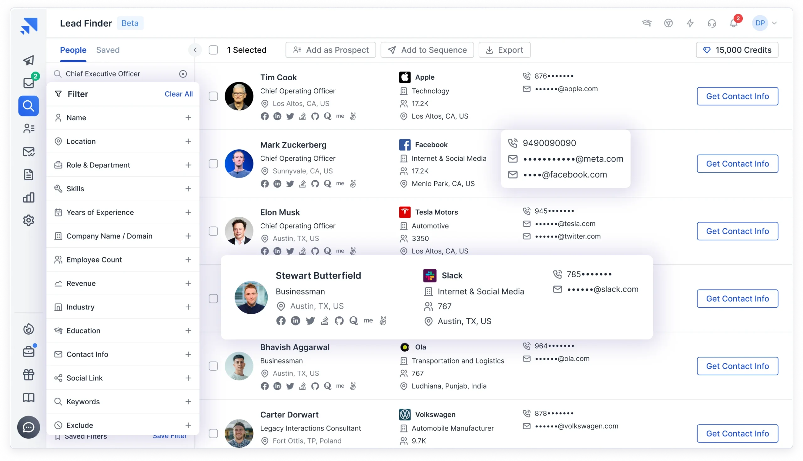 Salesahandy AI-assisted Outreach Tool