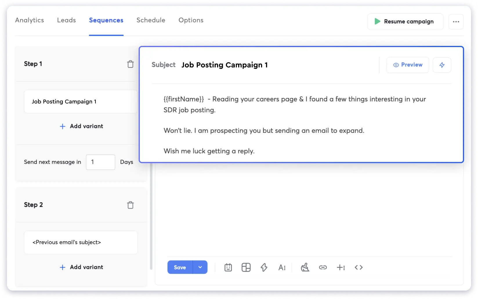 Instantly the best cold email service provider