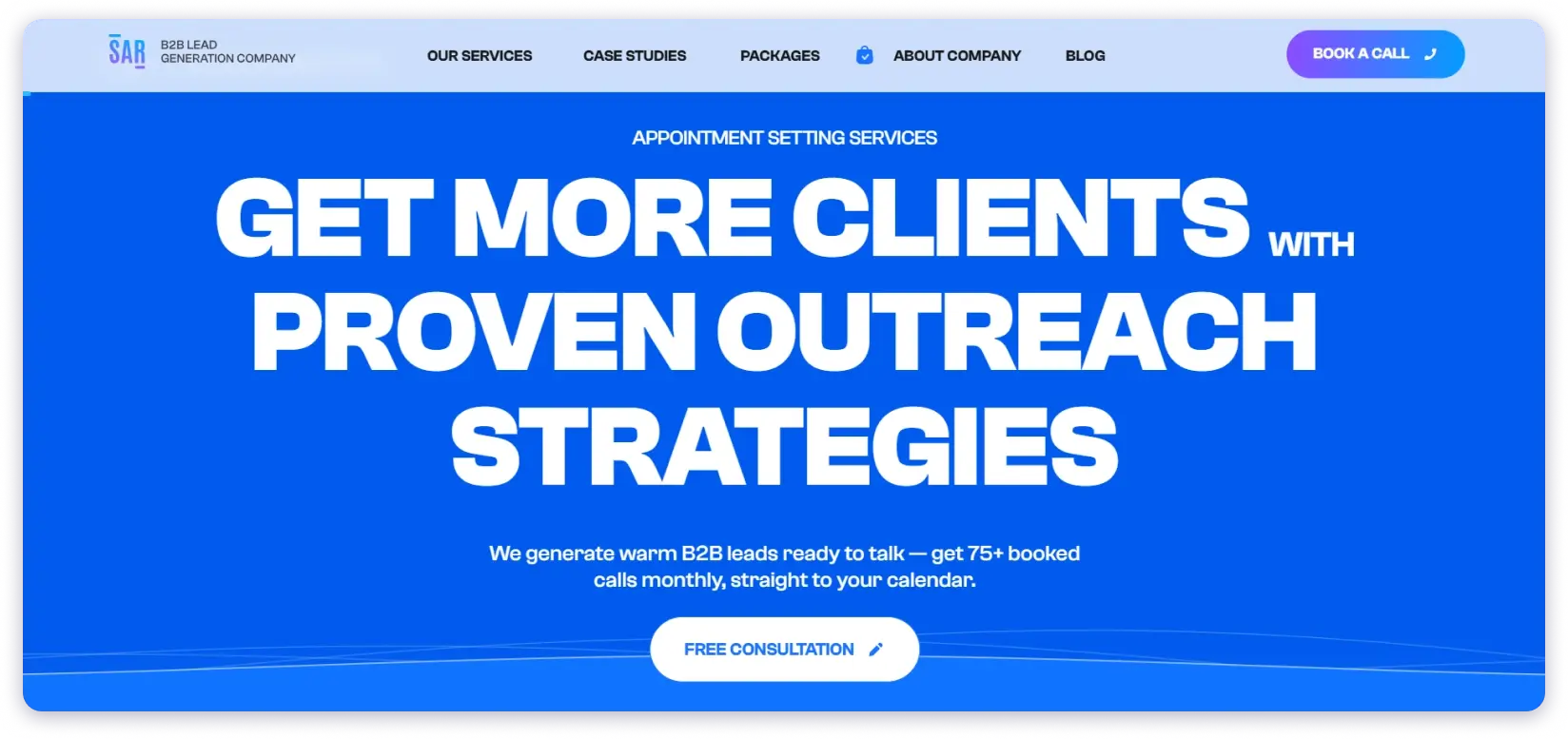 SalesAR Lead Generation Company in UK