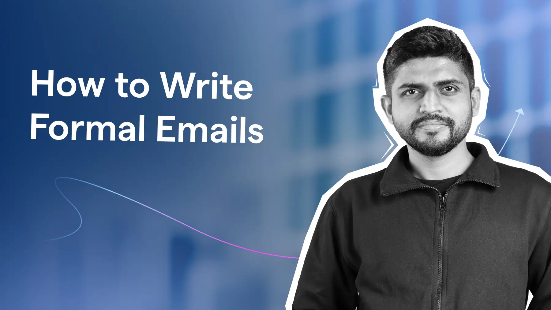 how to write a formal email