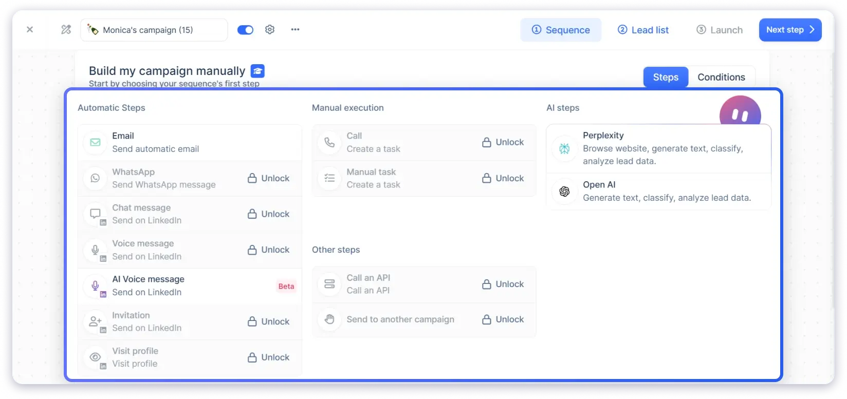 Lemlist a Smartlead alternative 
