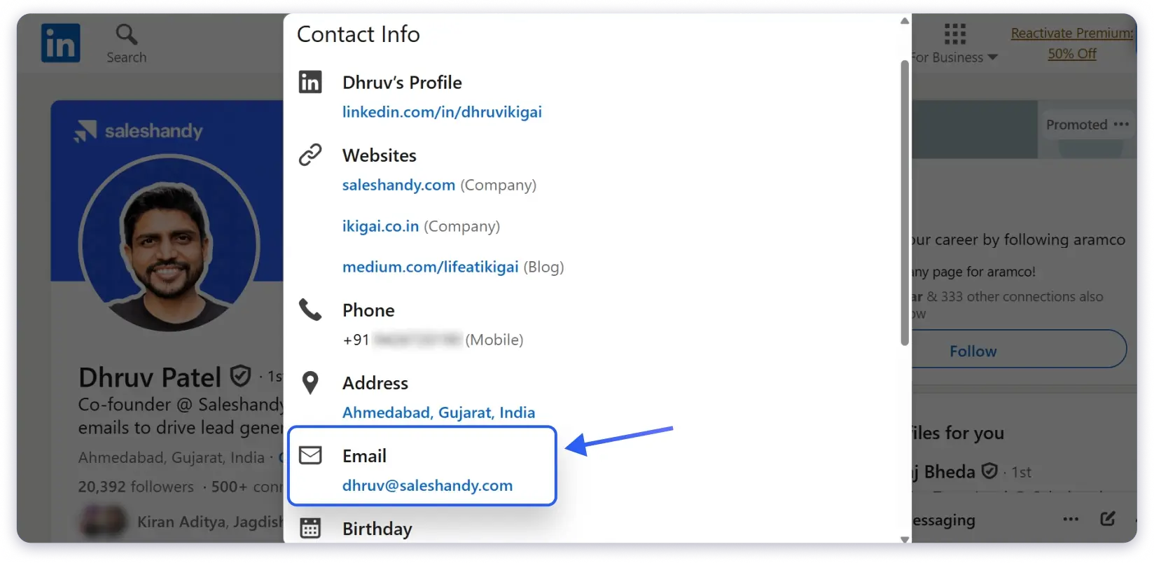 Find-ceo-emails-with-LinkedIn
