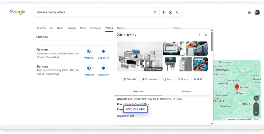 Google Business Listing Profile