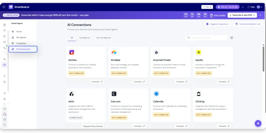 Smartlead AI Connections