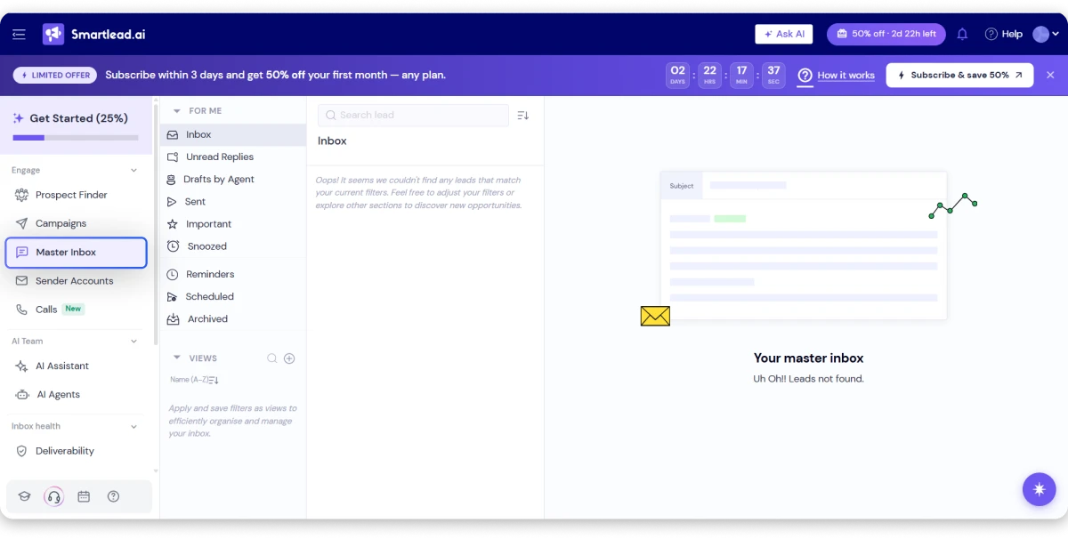 Smartlead Master Inbox