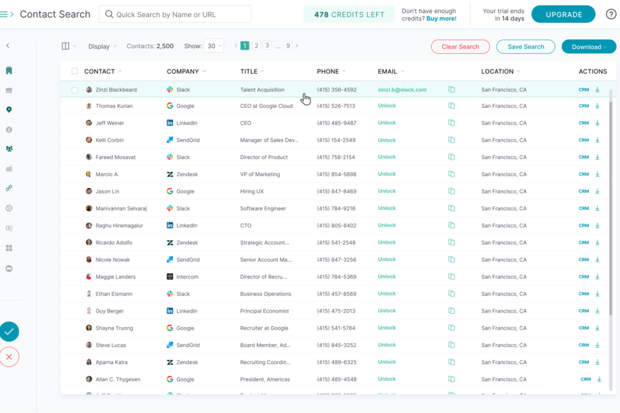 UpLead Email Finder Tool