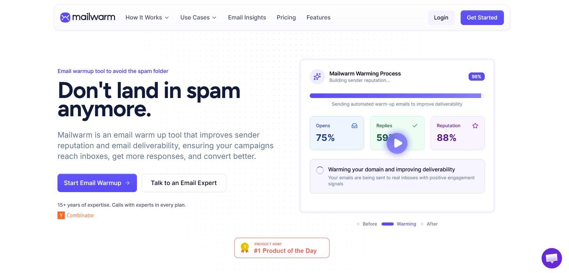 Mailwarm