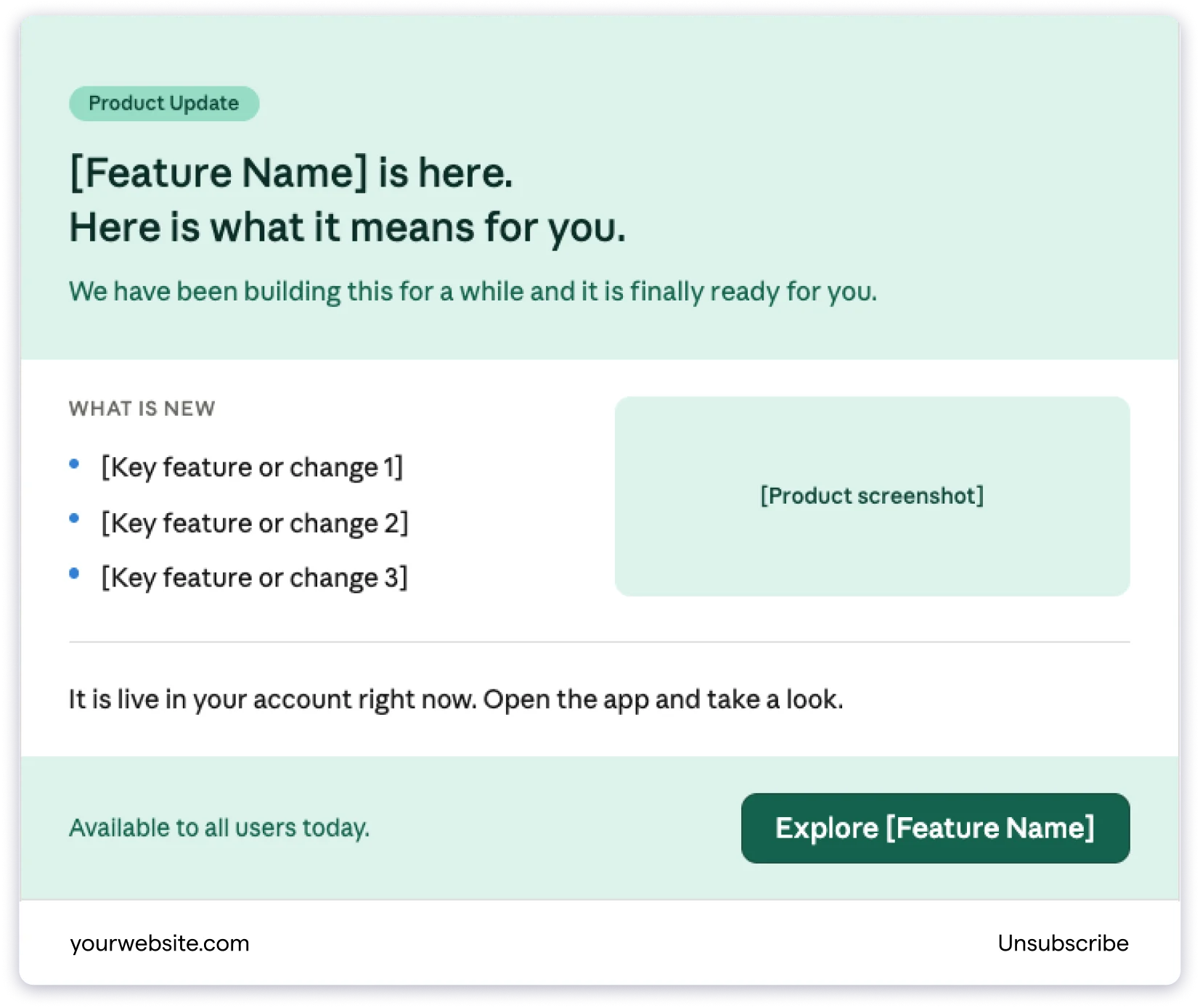 Product Launch Newsletter