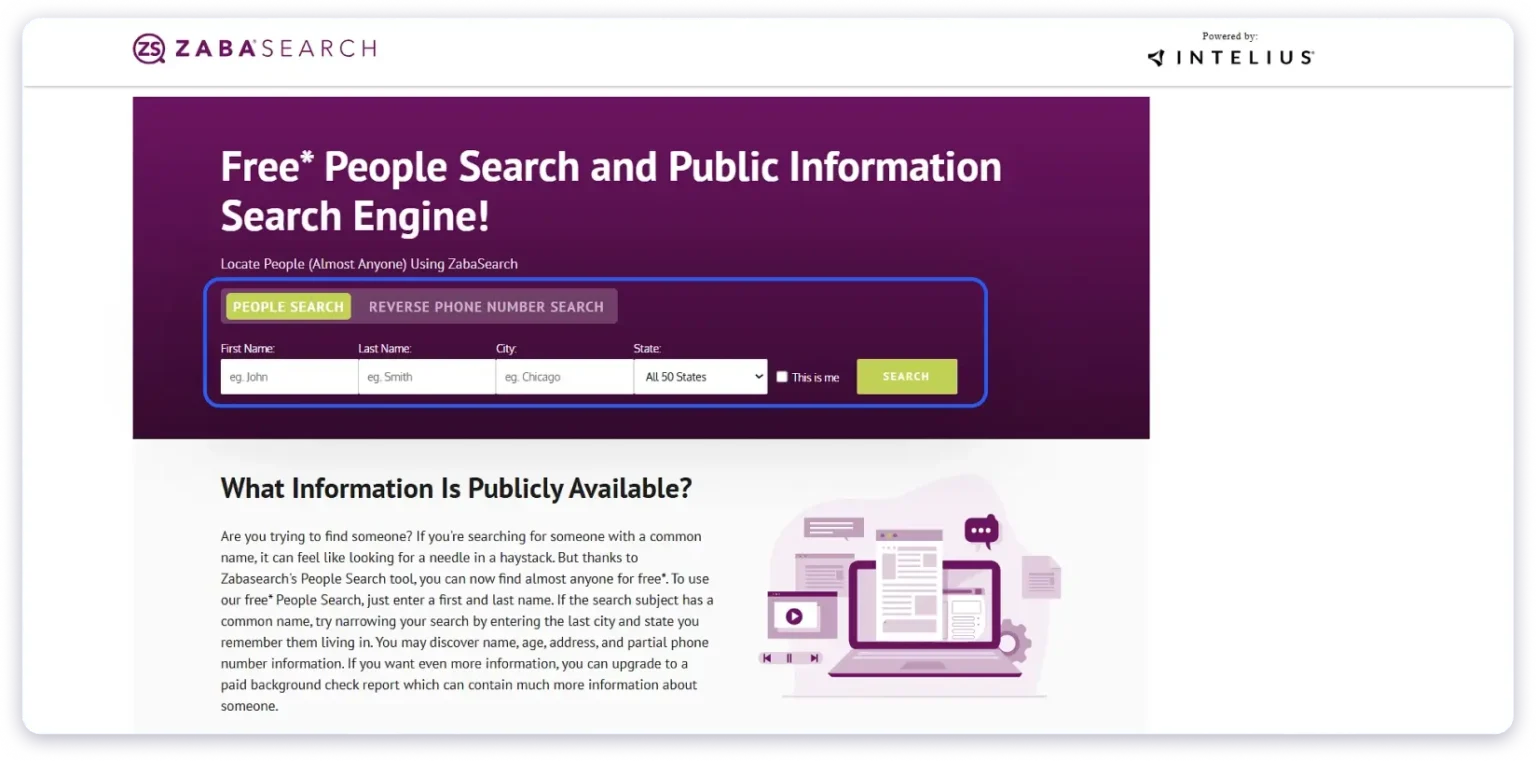 ZabaSearch