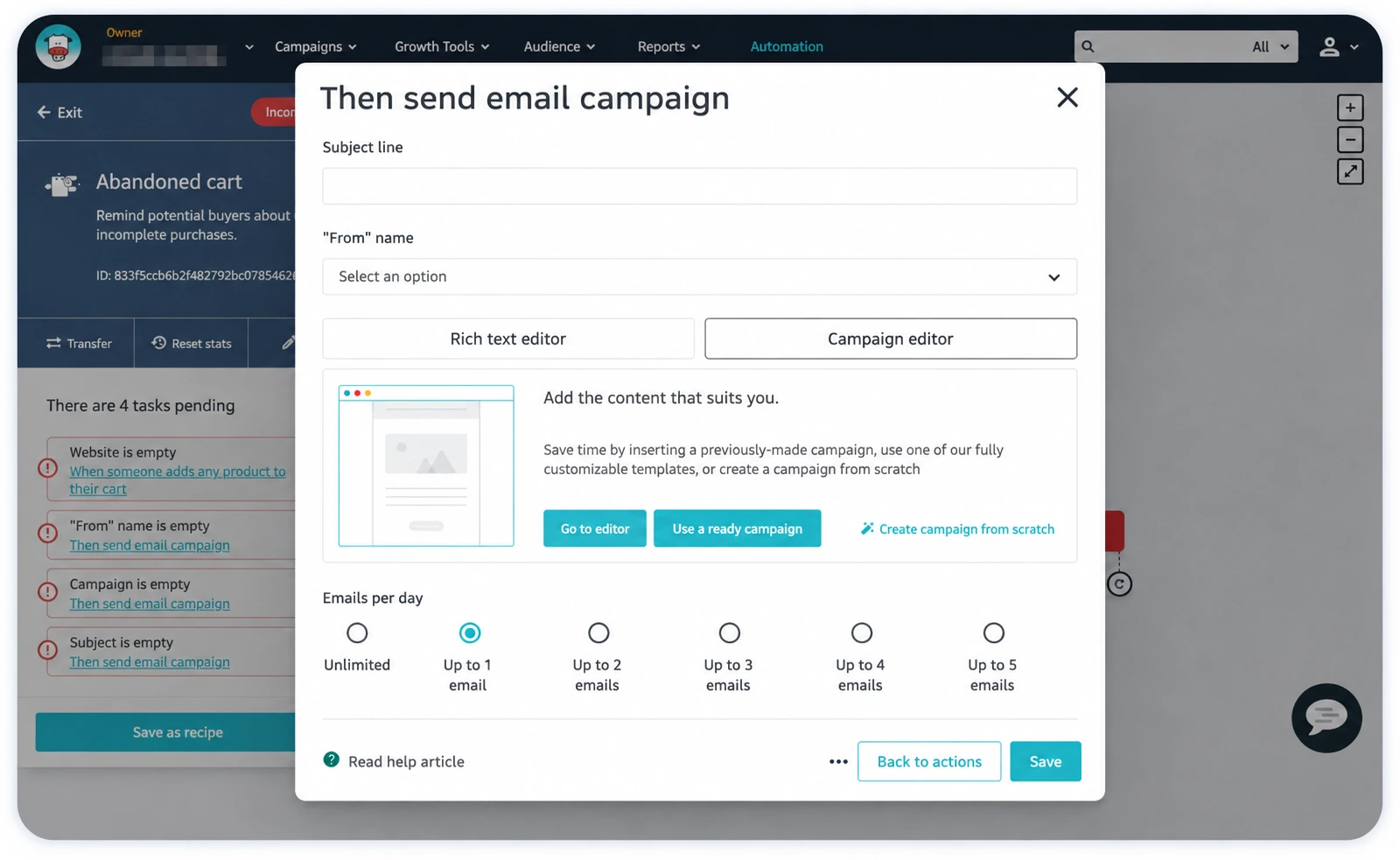 Moosend Marketing Automation