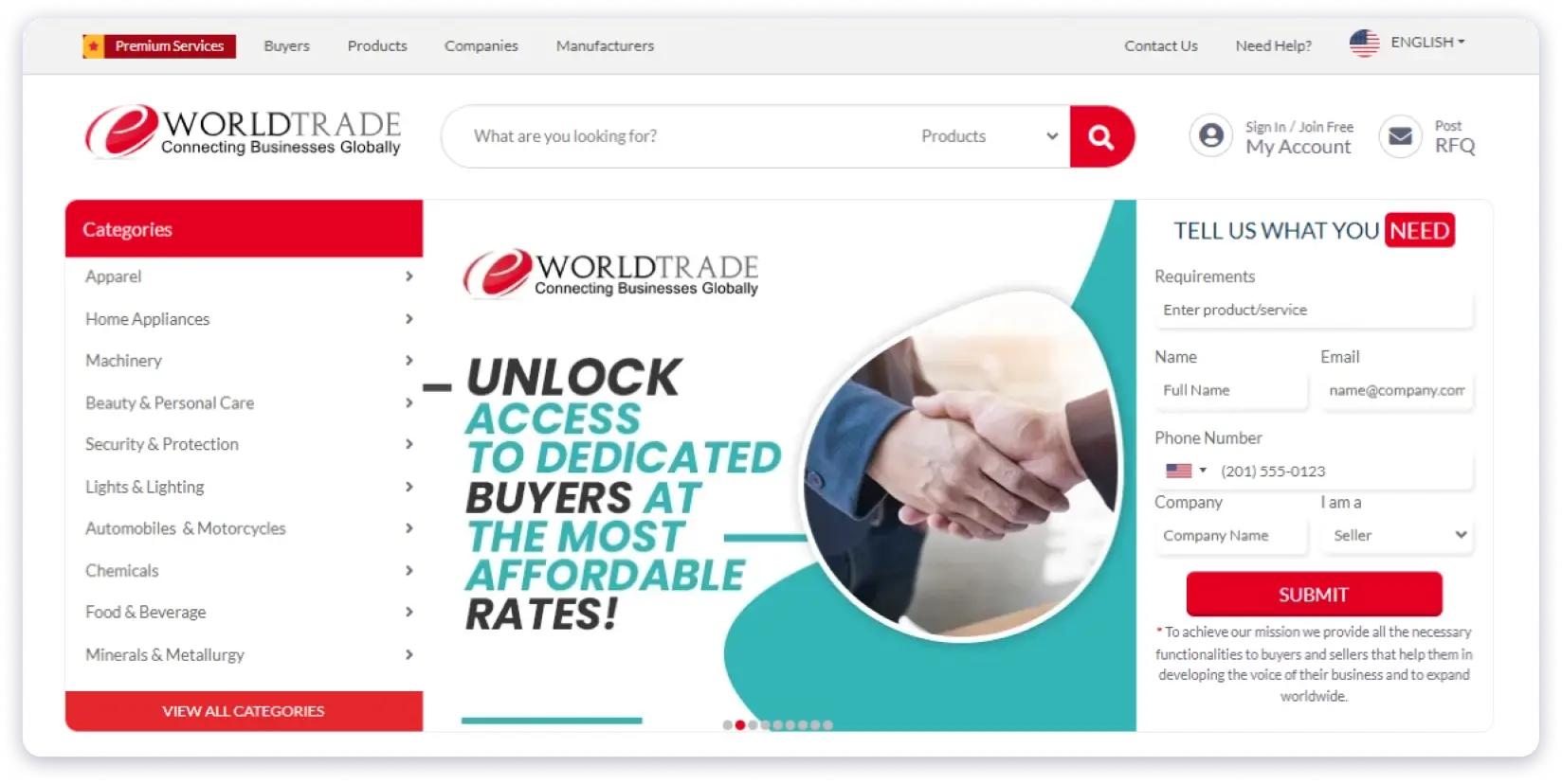 Browse B2B Trade Directories and Marketplace Listings