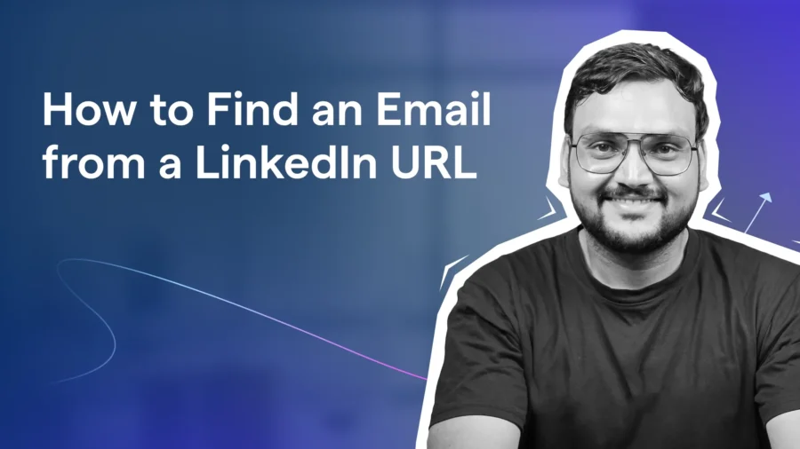 Email from a LinkedIn URL