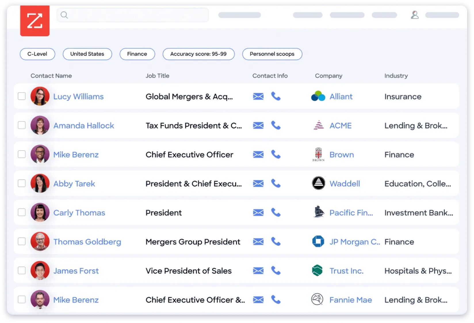 Zoominfo LeadIQ Alternative