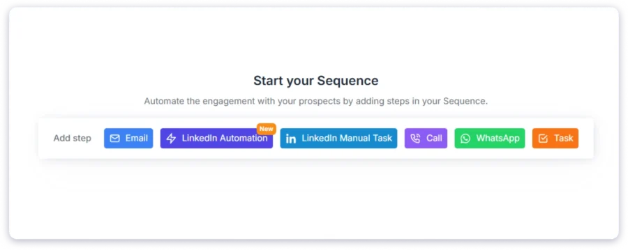 start new sequence saleshandy