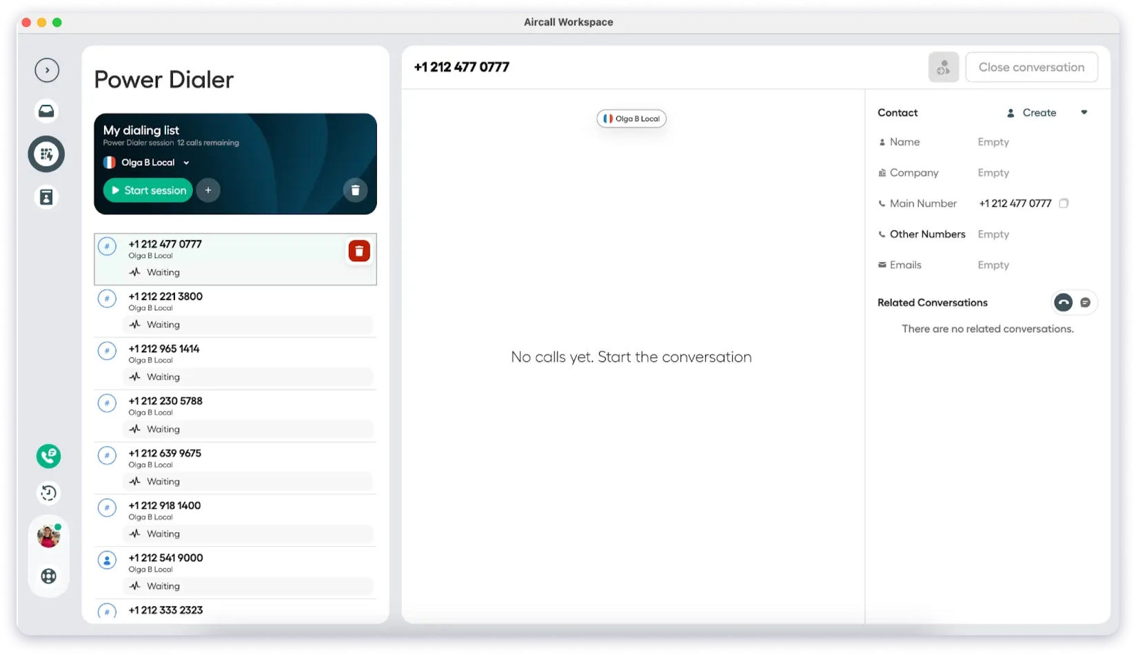 Justcall cold call dialer
