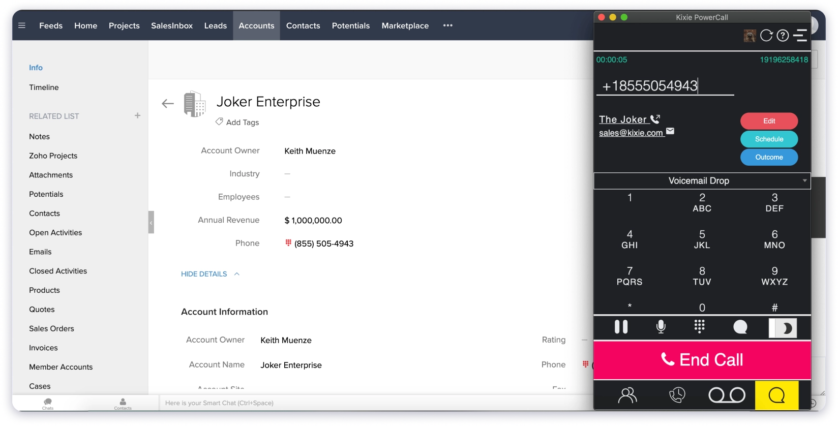 Kixie a enterprise level cold calling tool