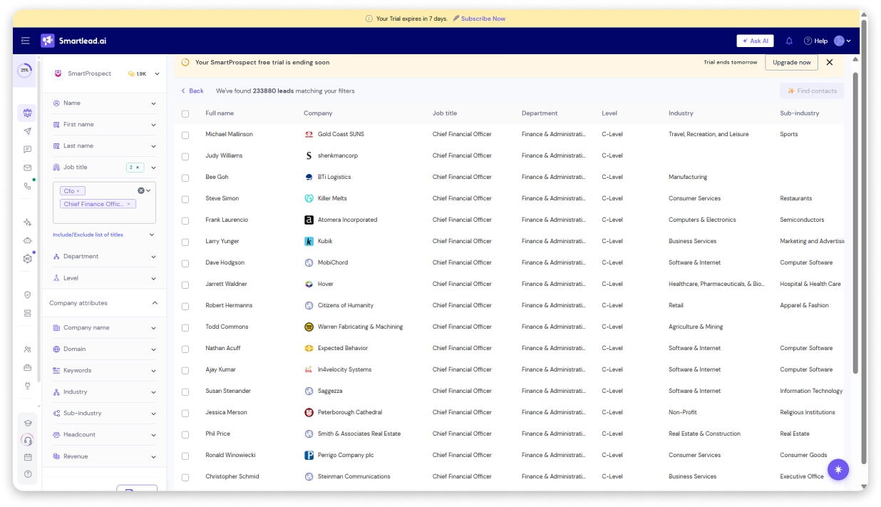 Apollo.io Email Finder